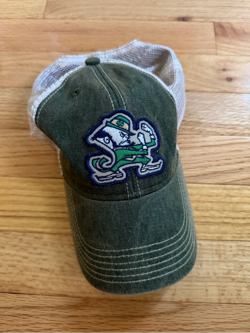 Notre Dame Leprechaun Trucker Hat